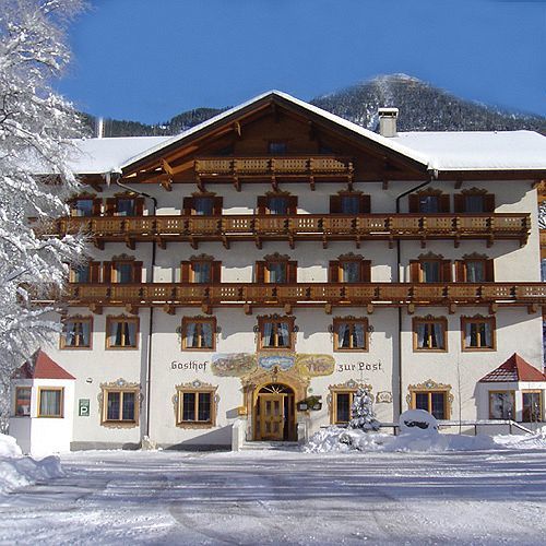 Gasthof Zur Post Hinterriss Exterior foto